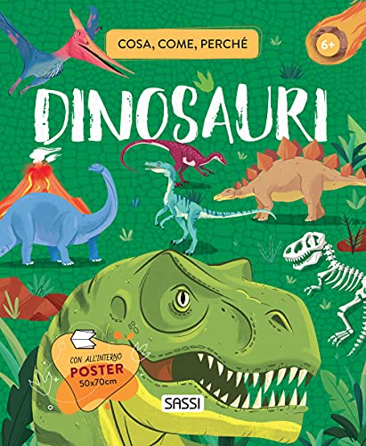 Imagen de archivo de Dinosauri. Cosa, Come, Perch. Con Poster a la venta por libreriauniversitaria.it