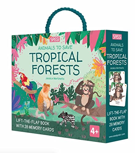 Beispielbild fr Tropical forests. Animals to save. Ediz. a colori. Con 28 memory cards (Sassi junior) zum Verkauf von libreriauniversitaria.it