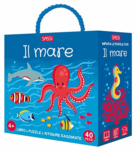 Beispielbild fr Il mare. Q-box. Ediz. a colori. Con 10 figure sagomate. Con puzzle (Sassi junior) zum Verkauf von libreriauniversitaria.it