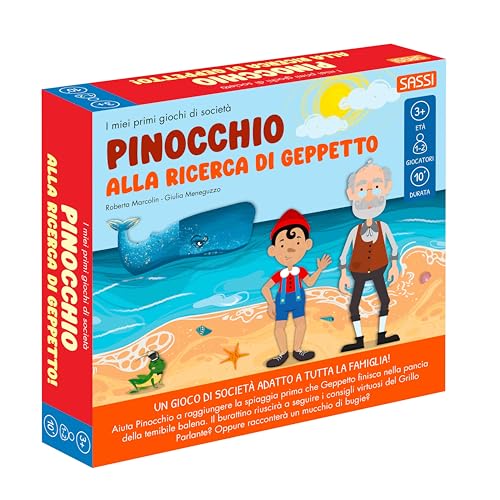 Beispielbild fr Pinocchio. Alla ricerca di Geppetto. I miei primi giochi di societ (Sassi junior) zum Verkauf von libreriauniversitaria.it