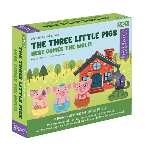 Beispielbild fr The three little pigs. Here comes the wo zum Verkauf von Brook Bookstore