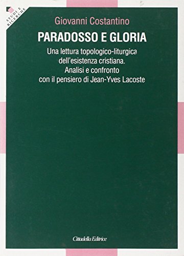 Stock image for Paradosso e gloria for sale by medimops