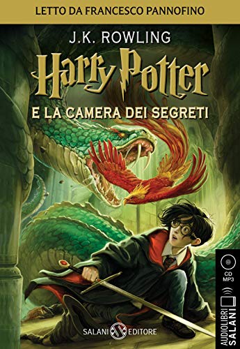 Harry Potter e la camera dei segreti letto da Francesco Pannofino. Audiolibro. CD Audio formato MP3 (Vol. 2) (Audiolibri) - Rowling, J. K.