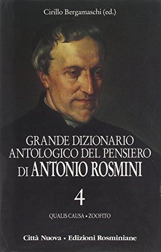 9788831192606: Grande dizionario antologico del pensiero di Antonio Rosmini. Con CD-ROM
