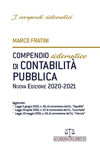 Beispielbild fr Compendio sistematico di contabilit pubblica 2021 zum Verkauf von Buchpark