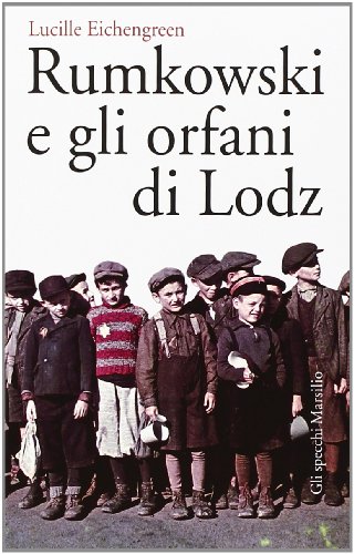 Immagine stock per Rumkowski e gli orfani di Lodz