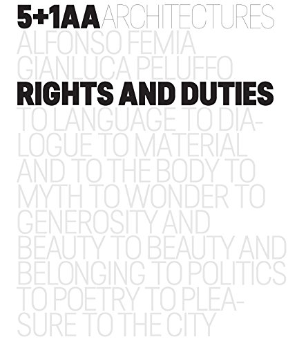 Beispielbild fr 5+1AA Architectures: Rights and Duties zum Verkauf von Ammareal