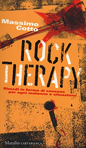 Immagine stock per Rock therapy. Rimedi in forma di canzone per ogni malanno o situazione