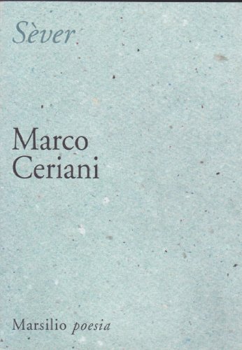 Imagen de archivo de Ceriani Marco, Sver, Marsilio, 1995 - I a la venta por Amarcord libri
