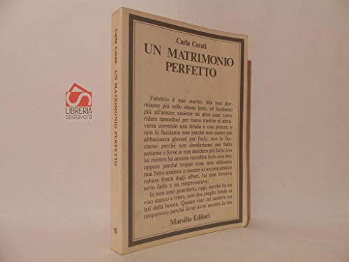 9788831787871: Un matrimonio perfetto