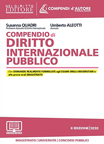 9788832706291: Compendio di diritto internazionale pubblico (Italian Edition)