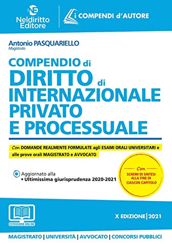 9788832708004: Compendio di diritto internazionale privato e processuale. Nuova ediz. Con aggiornamento online (I compendi d'autore)