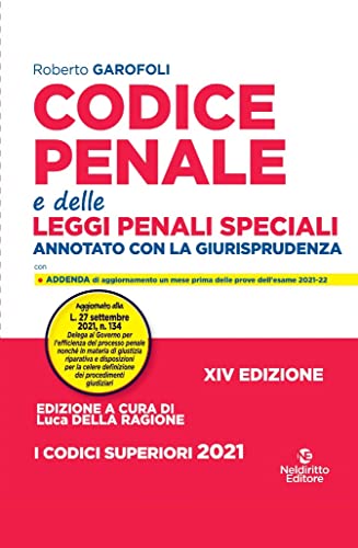 Beispielbild fr Codice Penale E Delle Leggi Penali Speciali. Annotato Con La Giurisprudenza. Nuova Ediz. zum Verkauf von medimops