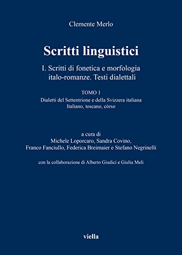 Imagen de archivo de Scritti linguistici 1 a la venta por ISD LLC
