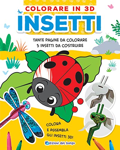 Stock image for Insetti. Colorare in 3d. Ediz. a Colori for sale by libreriauniversitaria.it