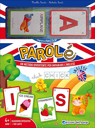 Imagen de archivo de Parol inglese. Un metodo divertente per imparare l'inglese. Ediz. a colori. Ediz. a spirale. Con 108 Carte (Cose da bambini) a la venta por libreriauniversitaria.it