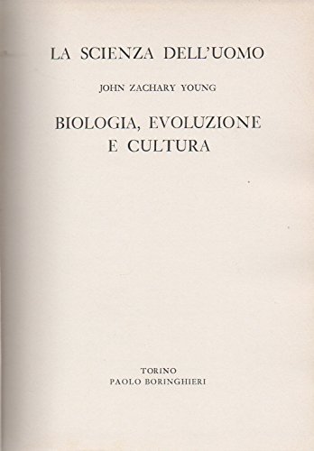 9788833902029: Scienza Dell'uomo. Biologia, Evoluz