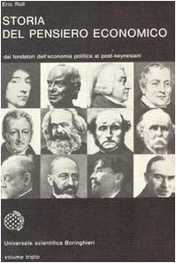 Beispielbild fr Storia del pensiero economico (Universale Bollati Boringhieri-S. scient.) zum Verkauf von medimops