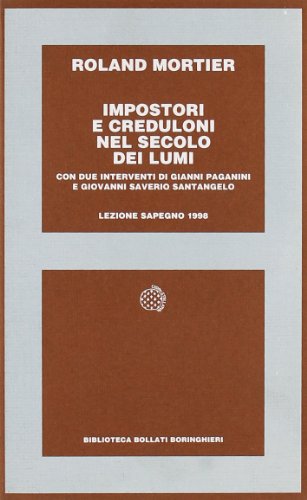 9788833911403: Impostori e creduloni nel secolo dei lumi