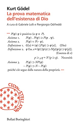 Stock image for La prova matematica dell'esistenza di Dio for sale by WorldofBooks