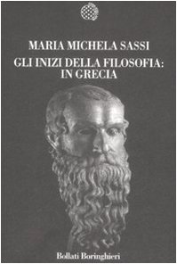 9788833919744: Gli inizi della filosofia: in Grecia