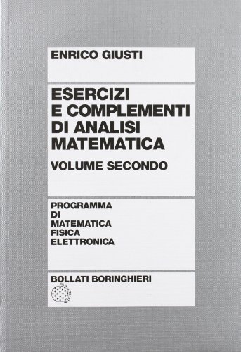 Stock image for Esercizi e complementi di analisi matematica (Vol. 2) for sale by medimops