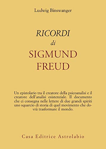 Ricordi di Sigmund Freud (9788834000212) by Binswanger, Ludwig