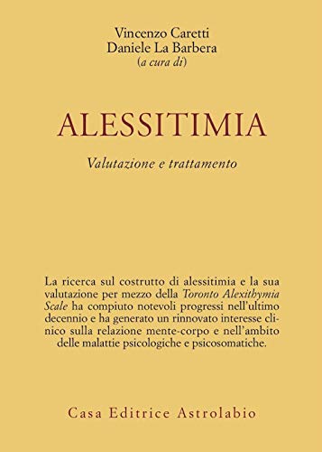 9788834014660: Alessitimia. Valutazione e trattamento