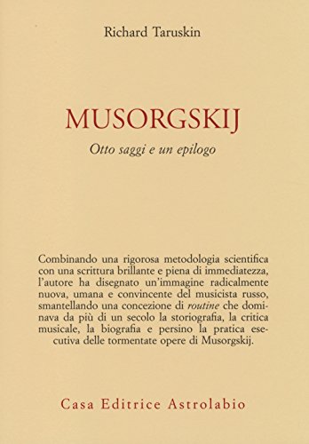 9788834016718: Musorgskij. Otto saggi e un epilogo (Adagio)