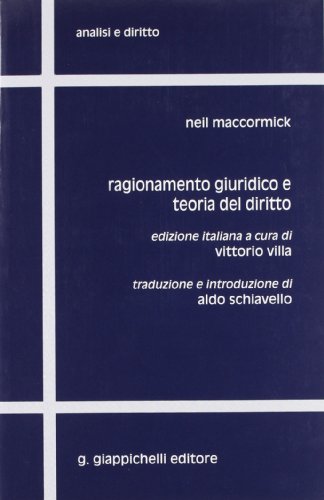 Beispielbild fr Ragionamento giuridico e teoria del diritto zum Verkauf von libreriauniversitaria.it