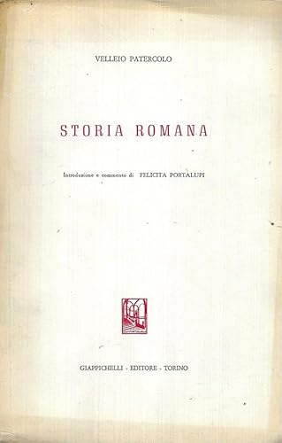 Stock image for Storia romana for sale by Libreria Oltre il Catalogo