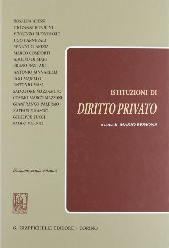 9788834826447: Istituzioni di diritto privato