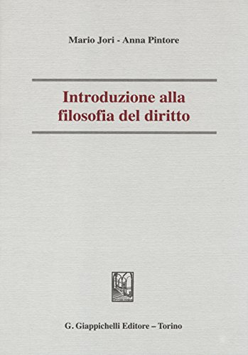 9788834848555: Introduzione alla filosofia del diritto