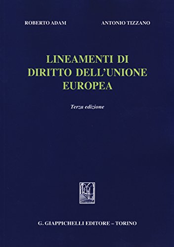 9788834849484: Lineamenti di diritto dell'Unione Europea
