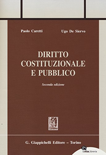 Beispielbild fr Diritto Costituzionale E Pubblico zum Verkauf von medimops