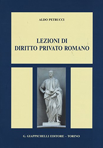 9788834859346: Lezioni di diritto privato romano