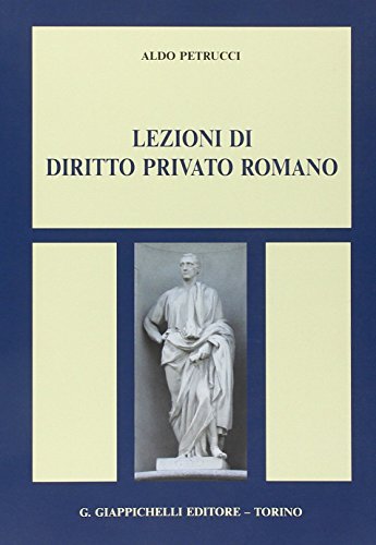 9788834859346: Lezioni di diritto privato romano