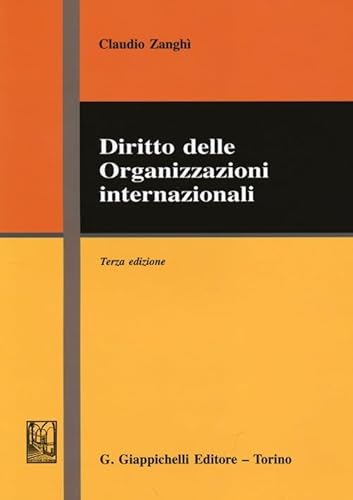 9788834870013: Diritto delle organizzazioni internazionali