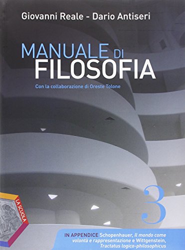 9788835037095: Manuale di filosofia. Ediz. plus. Per i Licei. Con e-book. Con espansione online (Vol. 3)
