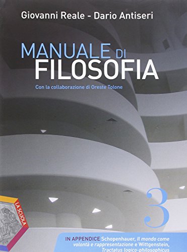 9788835037125: Manuale di filosofia. Ediz. plus. Per i Licei. Con DVD. Con e-book. Con espansione online (Vol. 3)