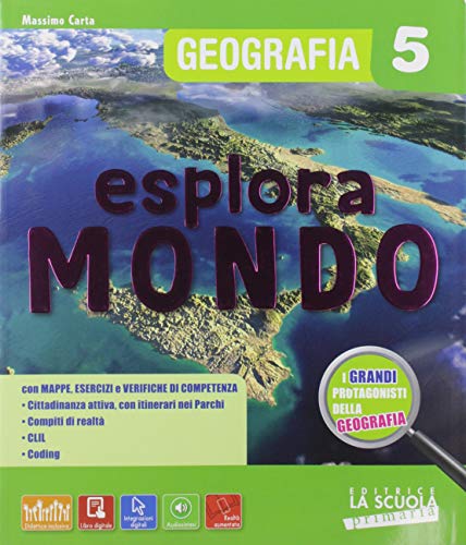 9788835051534: Esploramondo. Storia geografia. Per la 5ª classe elementare. Con Contenuto digitale per download e accesso on line