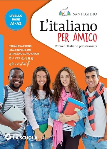 9788835059356: L'italiano per amico. Corso di italiano per stranieri. Livello base