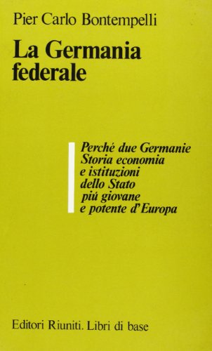 Stock image for La Germania federale. for sale by FIRENZELIBRI SRL