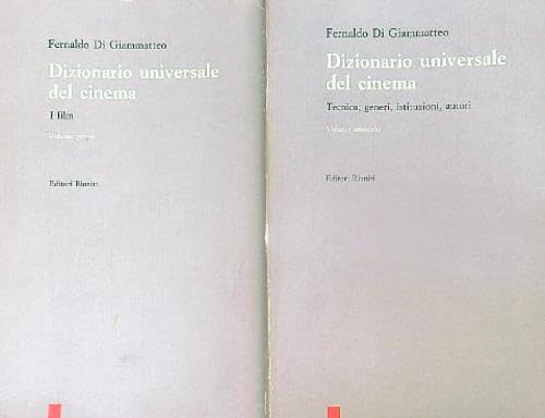 9788835934110: Dizionario universale del cinema