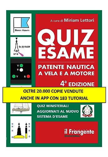 Imagen de archivo de Quiz esame patente nautica a vela e a motore. Con espansione online a la venta por libreriauniversitaria.it