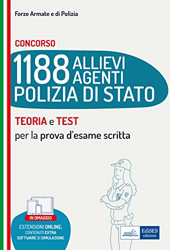 Beispielbild fr Concorso 1.188 Allievi Agenti Polizia di Stato: Teoria e Test per la prova d'esame scritta (PS) zum Verkauf von medimops