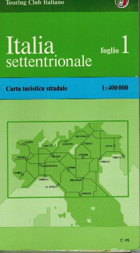 Italia, carta turistica stradale: 1:400 000 (Italian Edition) (9788836504152) by Touring Club Italiano