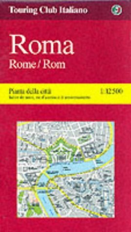 Rome Street Atlas (9788836505838) by Touring Club Italiano