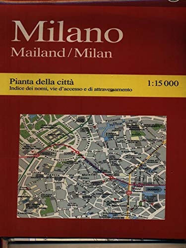 Milan Street Map (9788836506408) by [???]