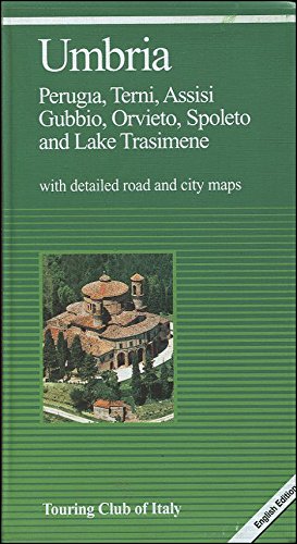 9788836516735: Umbria: Perugia, Terni, Assisi, Gubbio, Orvieto, Spoleto, and Lake Trasimene with Detailed Road and City Maps